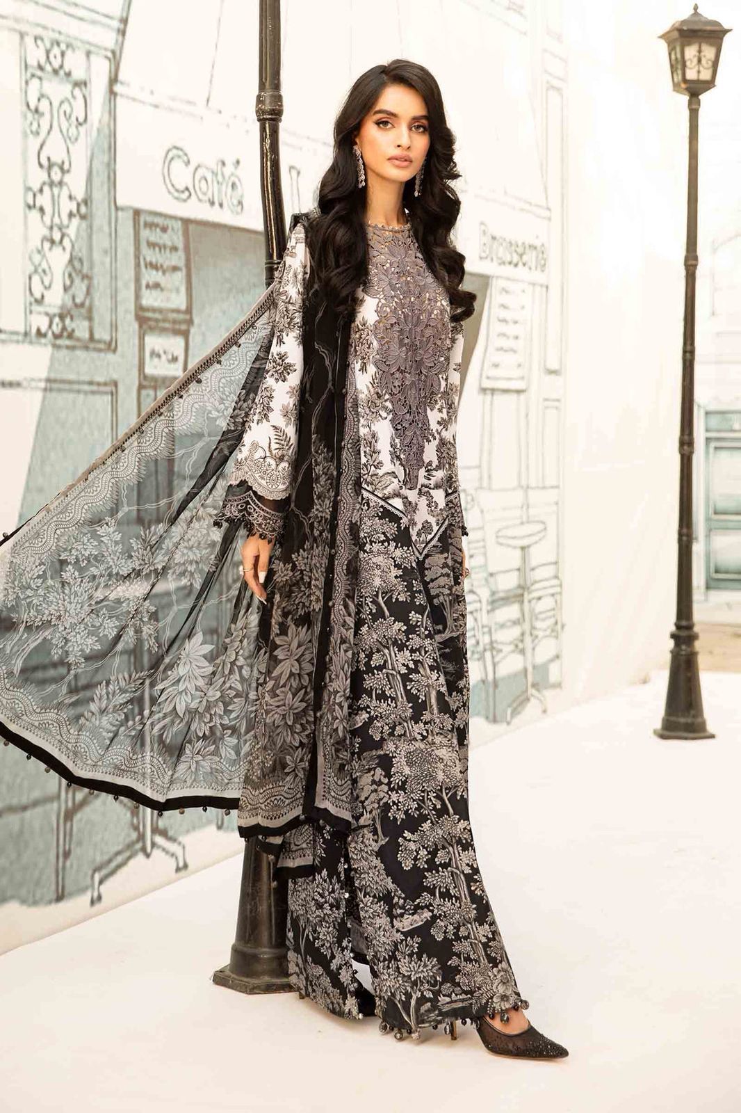 Maria B Lawn 3pc 90/76---------29\K