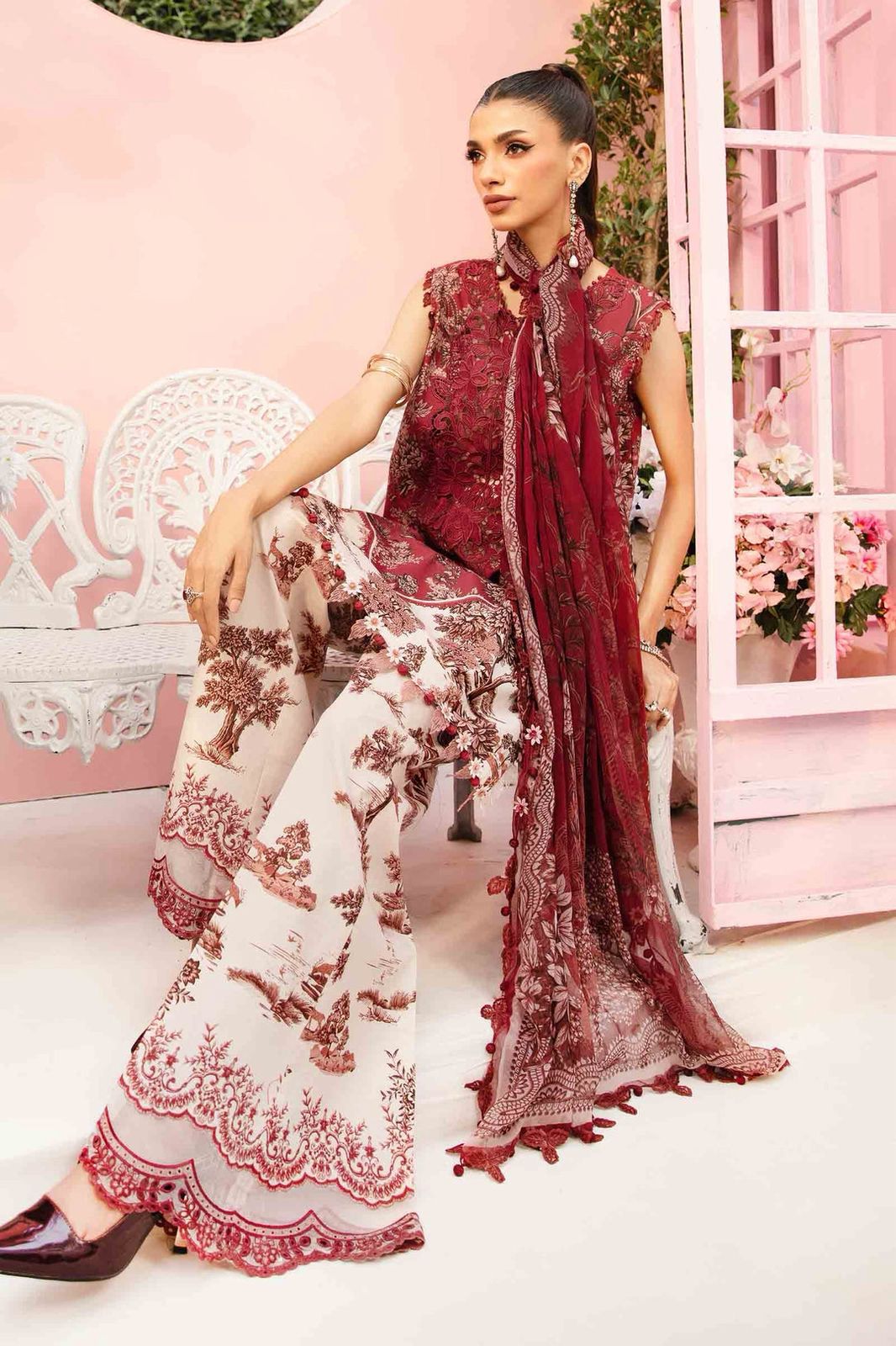 Maria B Lawn 3pc 90/76----------29\I