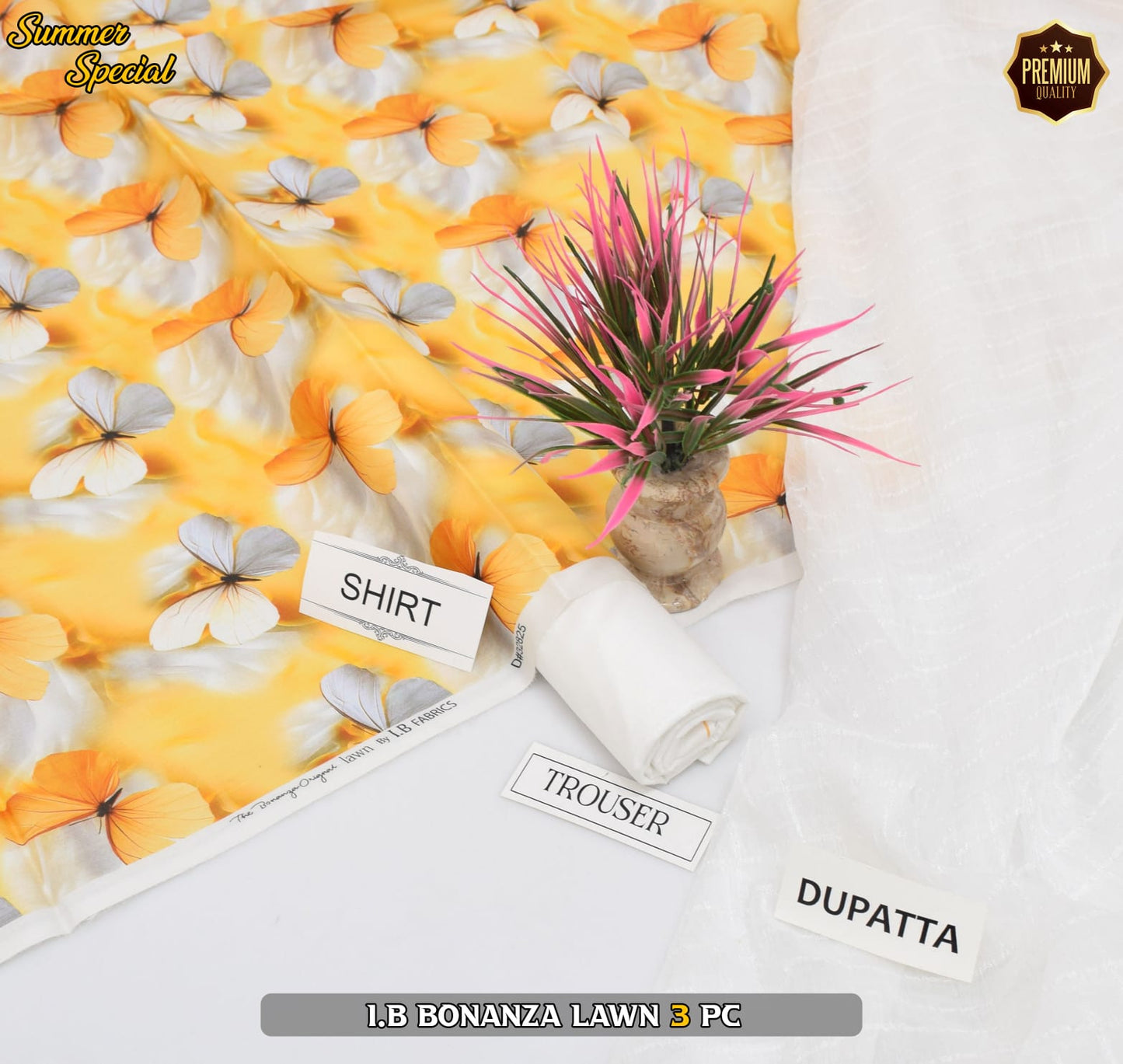 (IB BONANZA ORGINAL LAWN 2025 OPENING) DIGITAL Printed 3pc----------29\Q