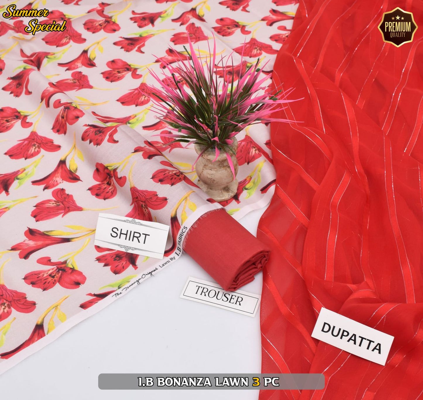 (IB BONANZA ORGINAL LAWN 2025 OPENING) DIGITAL Printed 3pc----------29\Q