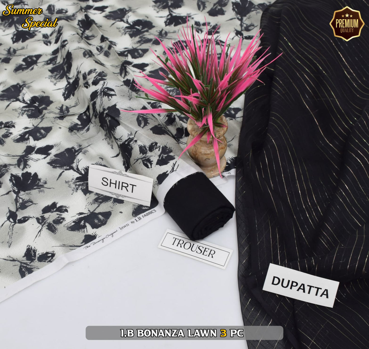 (IB BONANZA ORGINAL LAWN 2025 OPENING) DIGITAL Printed 3pc----------29\Q