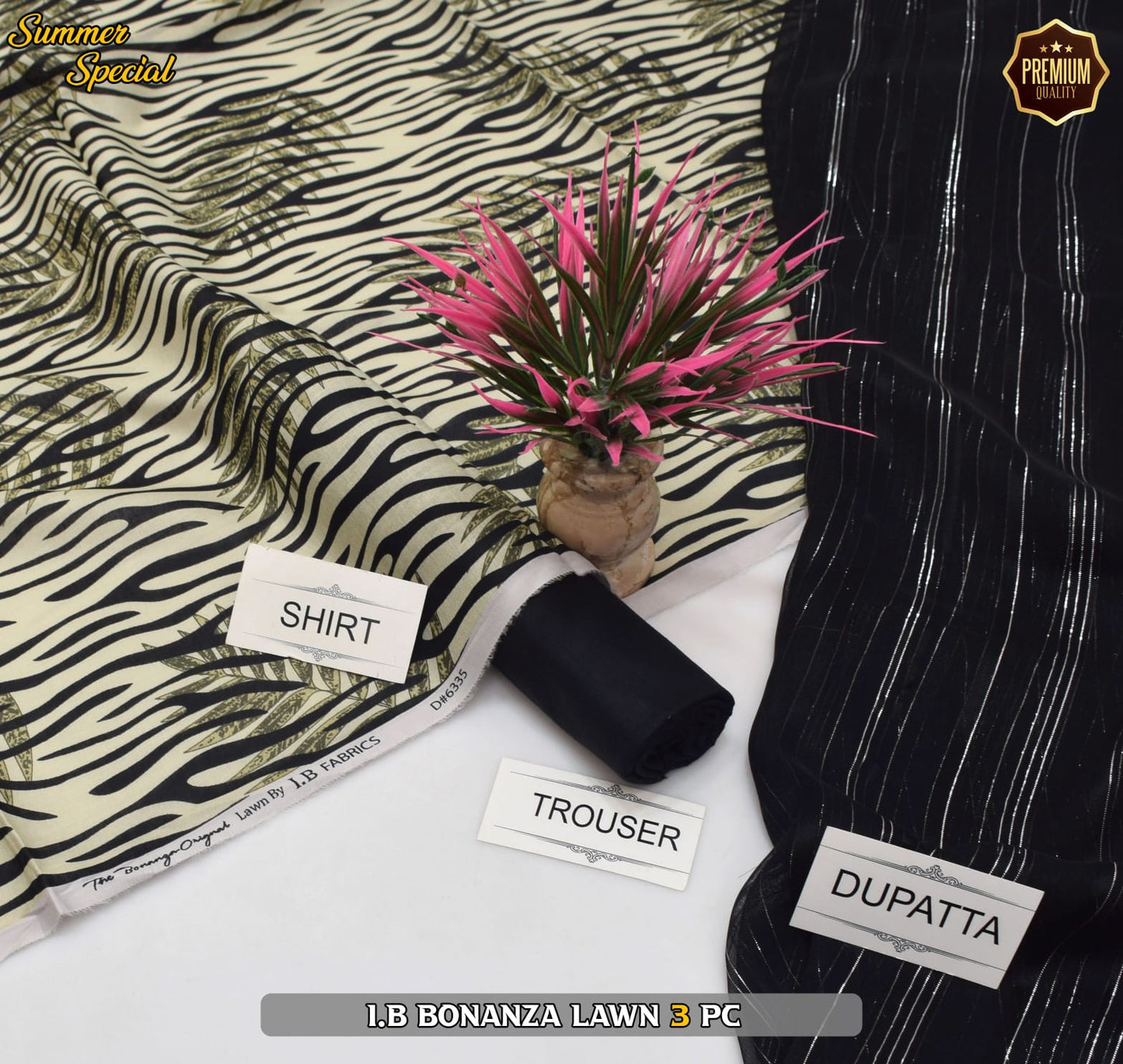 (IB BONANZA ORGINAL LAWN 2025 OPENING) DIGITAL Printed 3pc----------29\Q