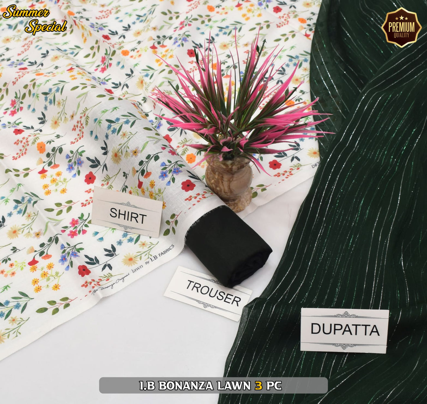 (IB BONANZA ORGINAL LAWN 2025 OPENING) DIGITAL Printed 3pc----------29\Q