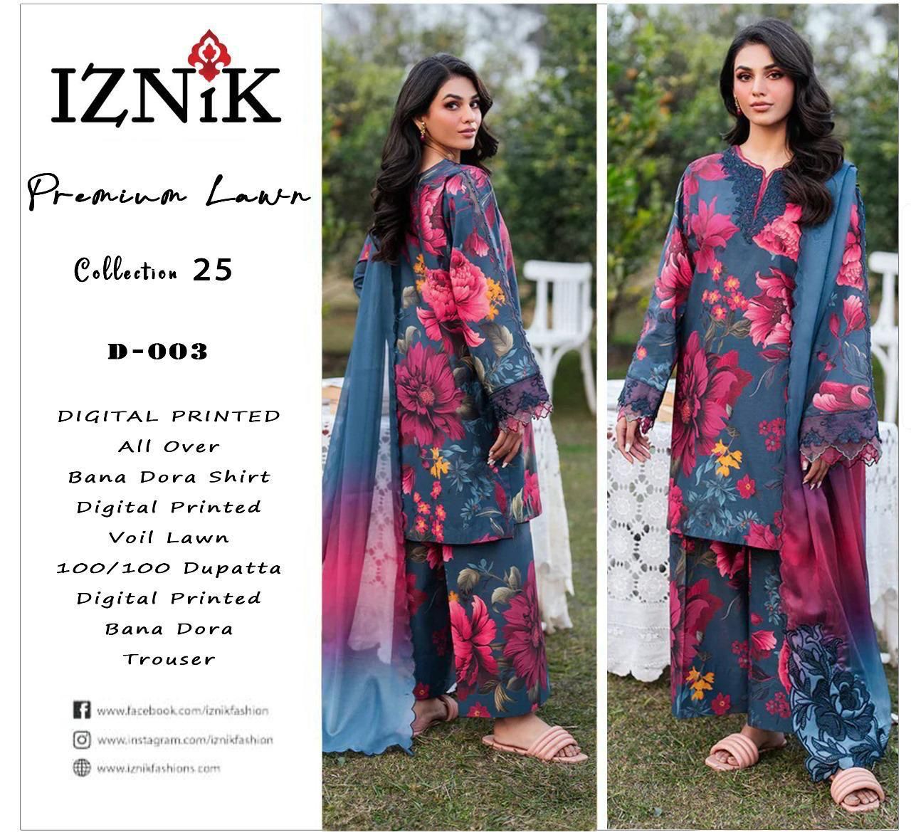 IZNIK Bana Dora Lawn----------29\S