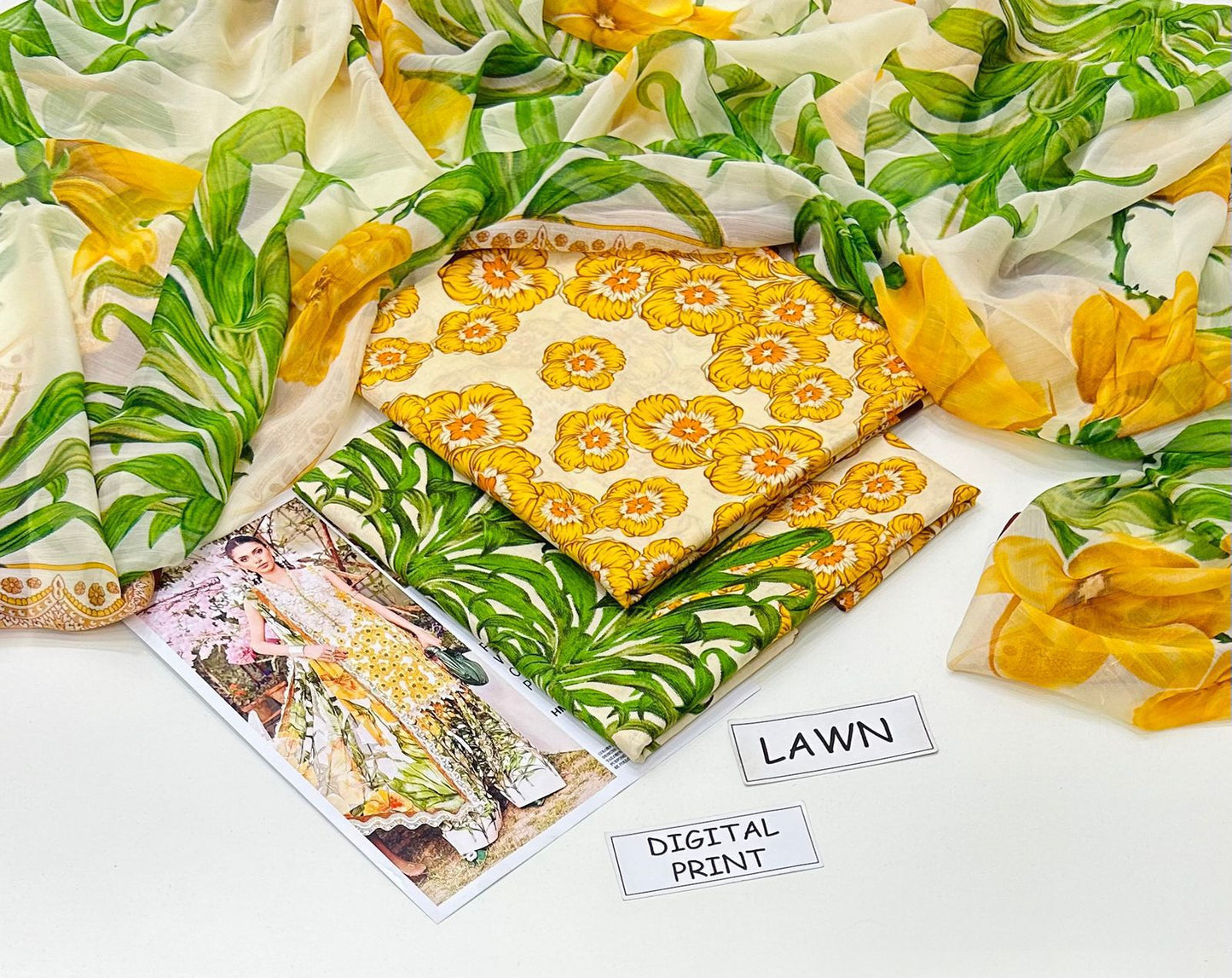 MARIA B Lawn 3pc 90/88----------29\H