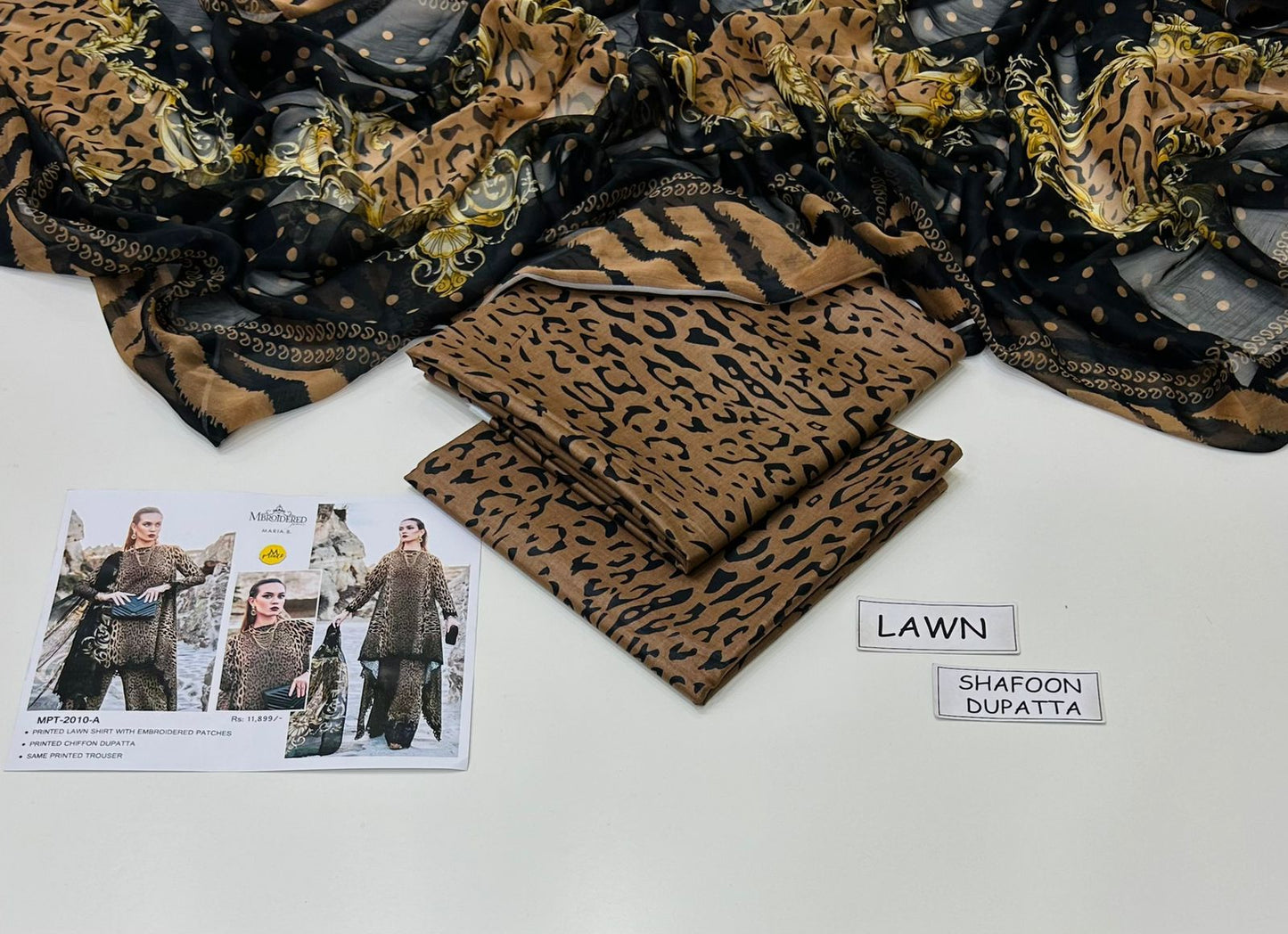 MARIA B Lawn 3pc 90/88----------29\H