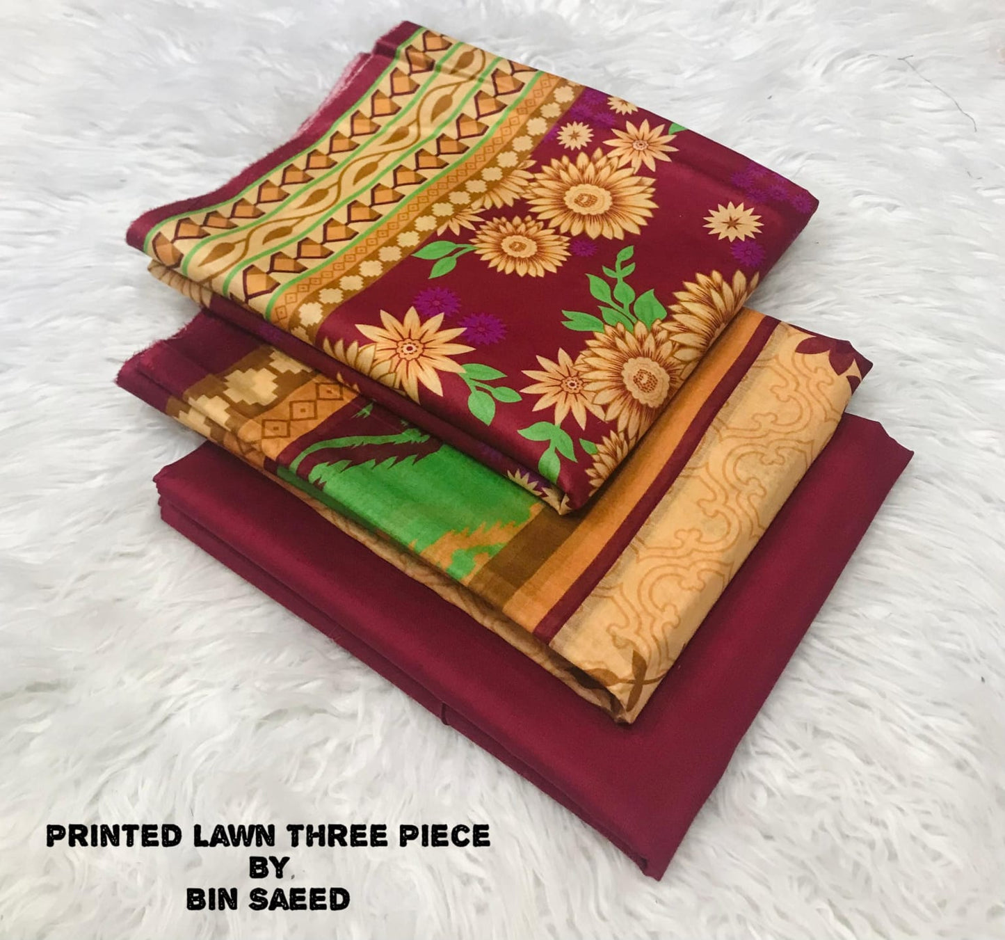 3P LAWN PRINTED