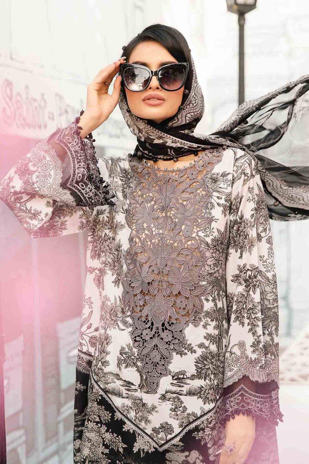 Maria B Lawn  3pc 90/76---------29\K