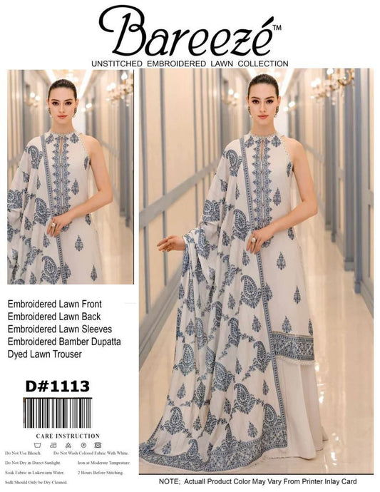 Ladies 3 pieces lawn----------29\T