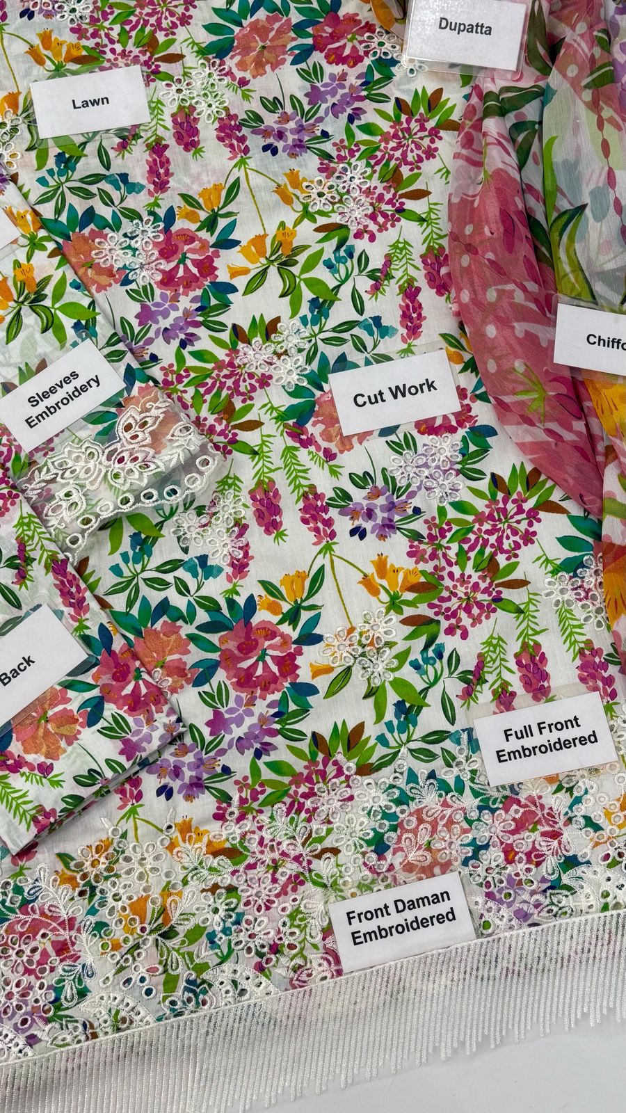 Afrozeh  Fabric :Lawn & Chiffon----------29\Z