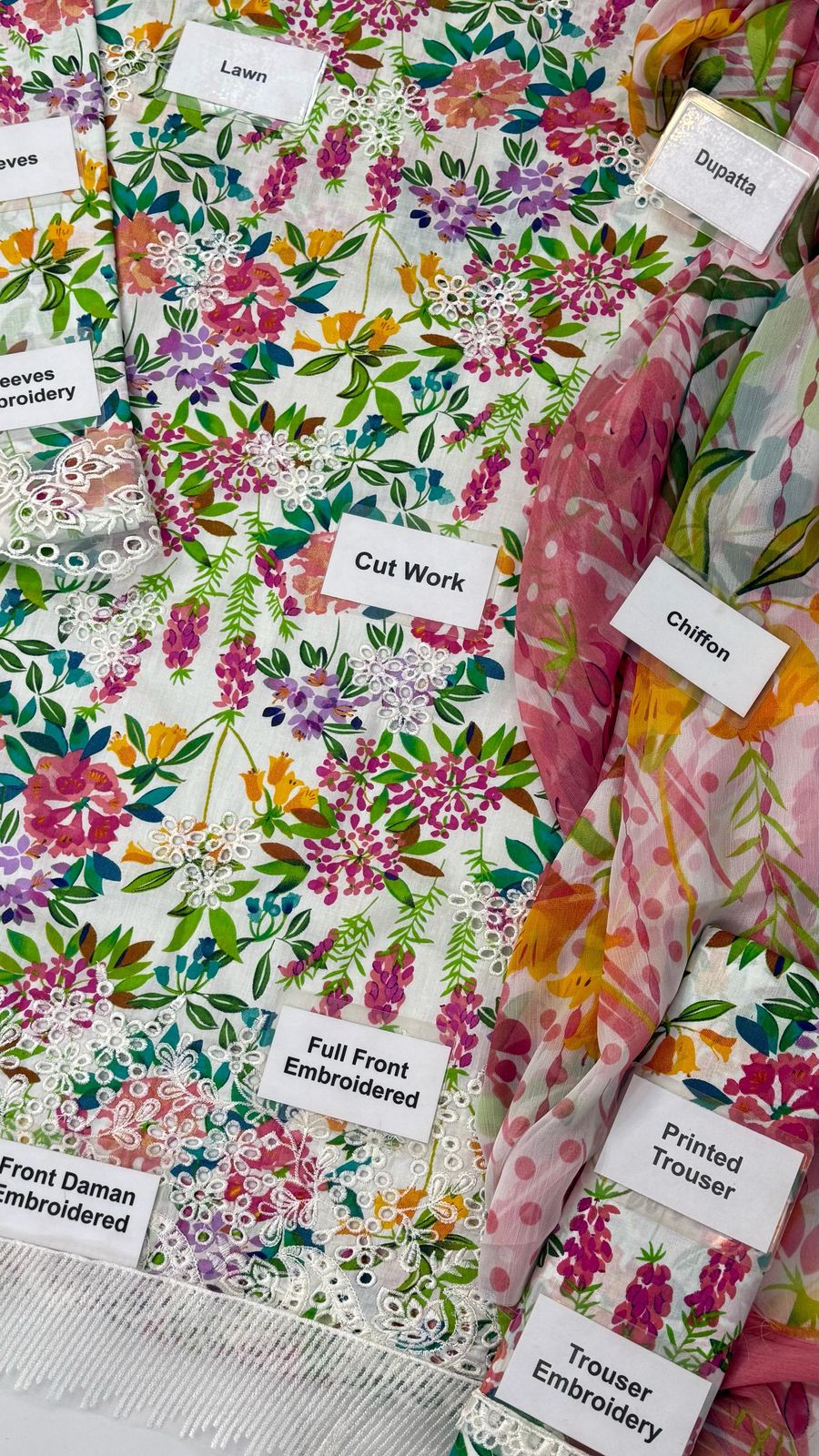 Afrozeh  Fabric :Lawn & Chiffon----------29\Z