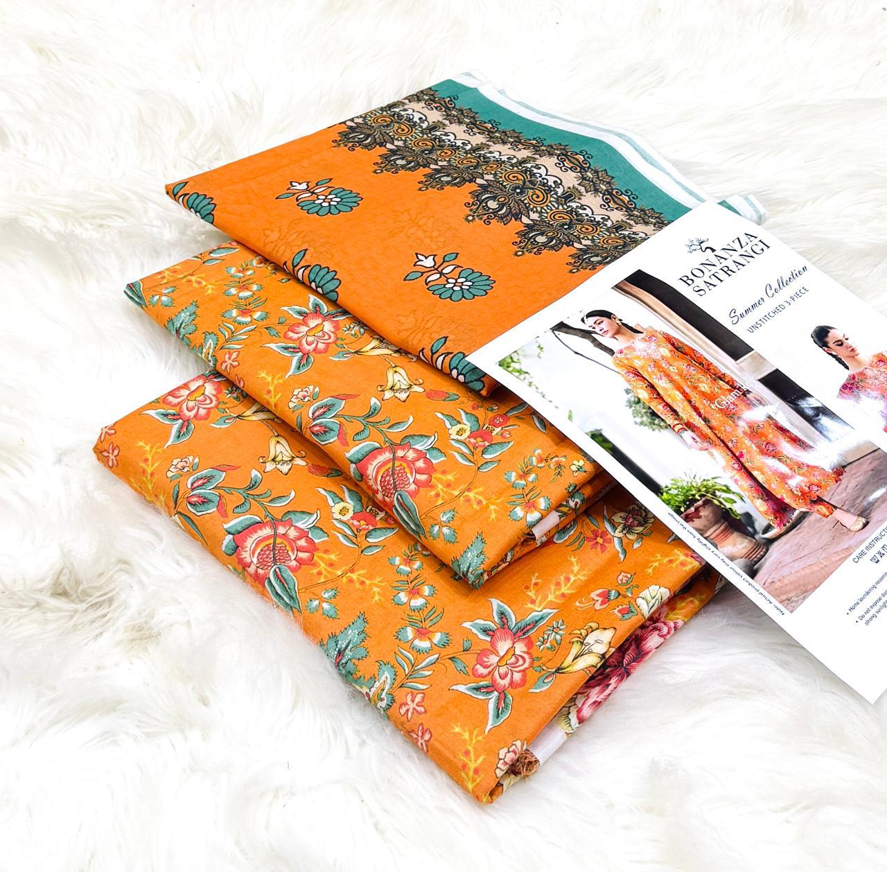 Bonanza 3pc Digital Printed Lawn----------29\R