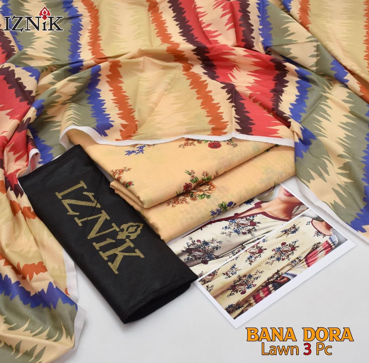 IZNIK  Bana Dora Lawn----------29\S