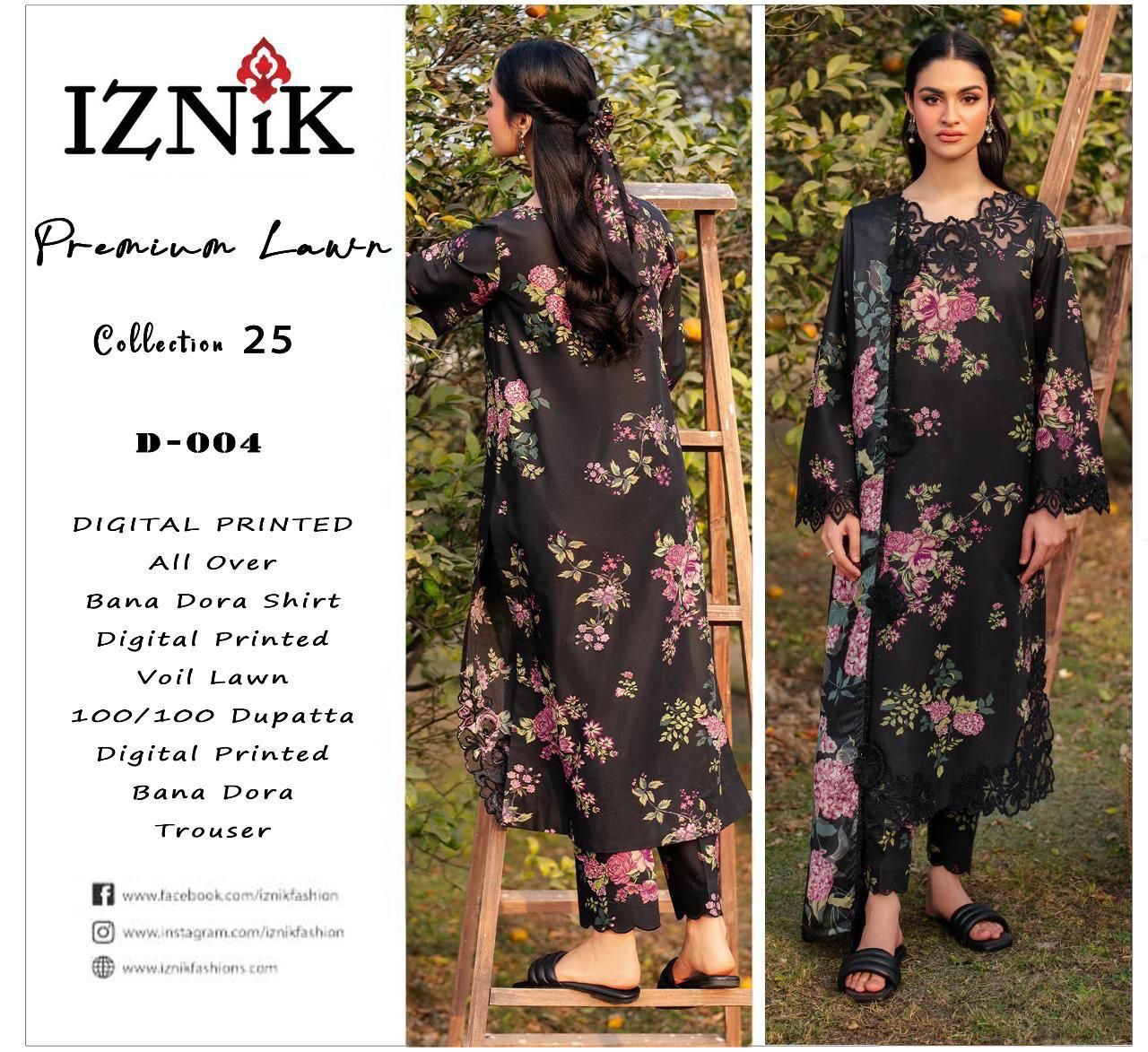 IZNIK  Bana Dora Lawn----------29\S