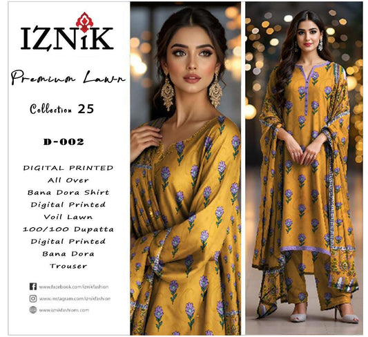 IZNIK  Bana Dora Lawn----------29\S