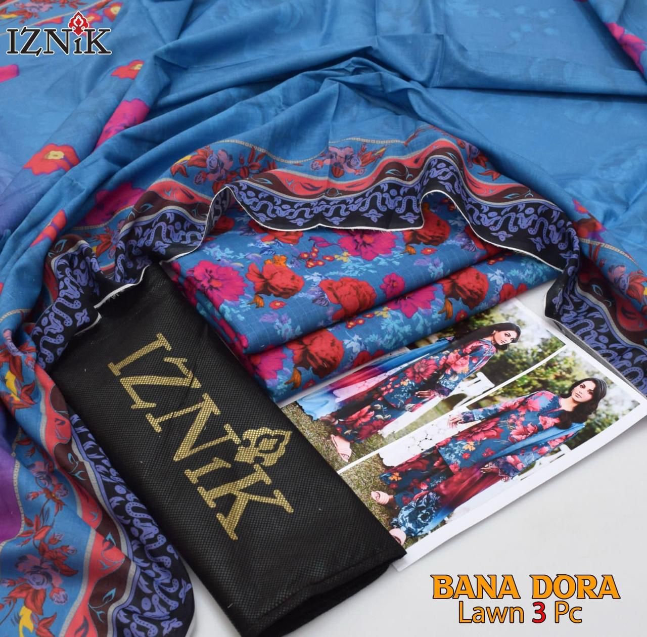 IZNIK  Bana Dora Lawn----------29\S