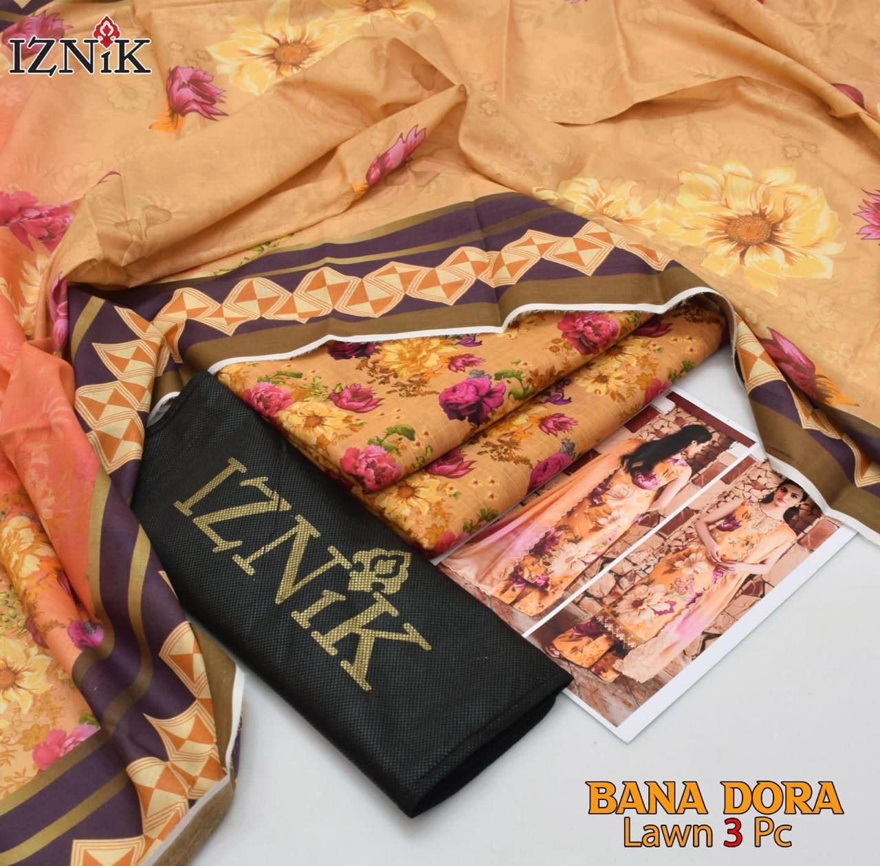 IZNIK  Bana Dora Lawn----------29\S