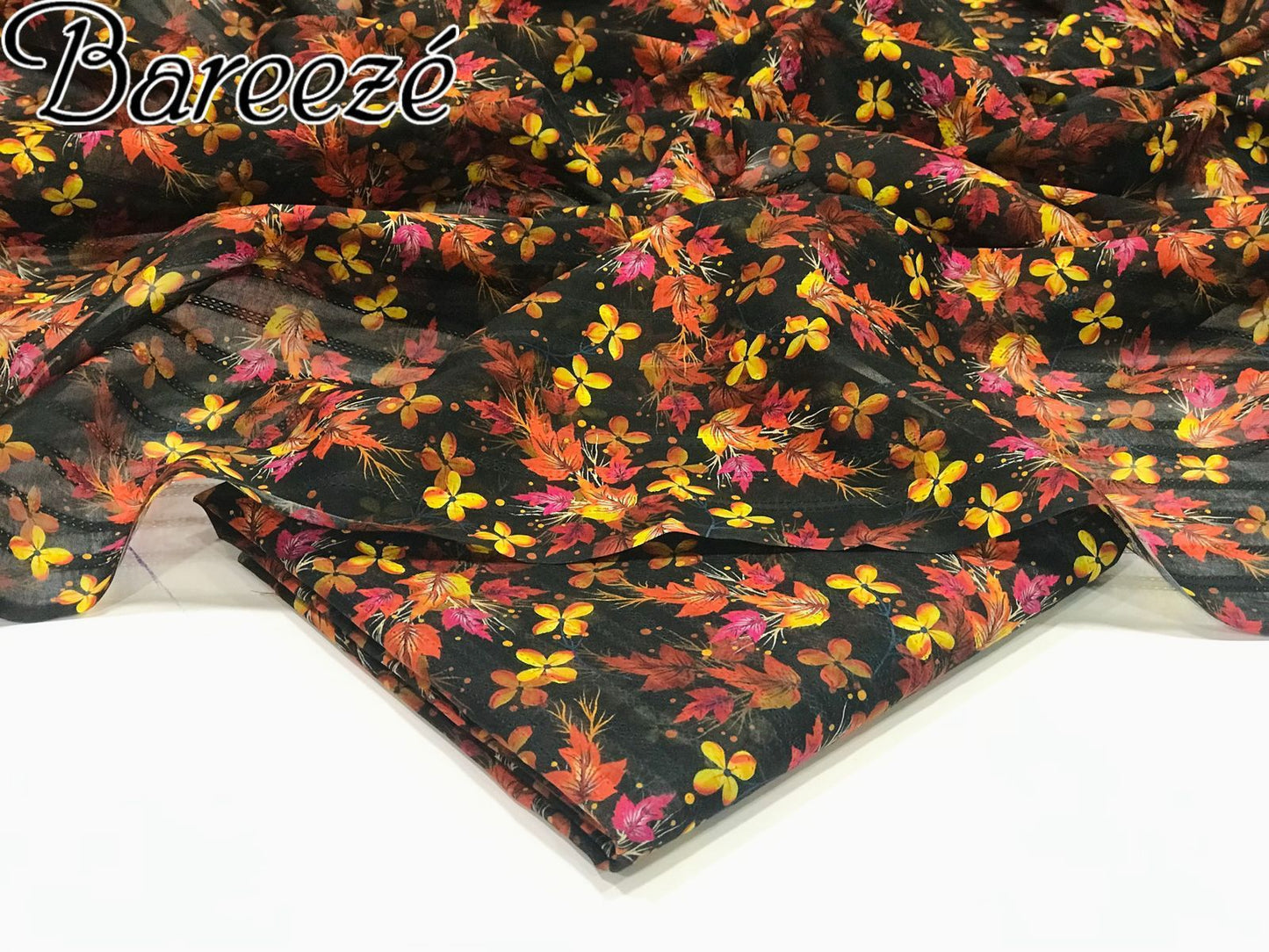 BAREEZE💕 LUXURY NENO KARA, BANA DORIYA LAWN ALLOVER 2PC💕----------29\V