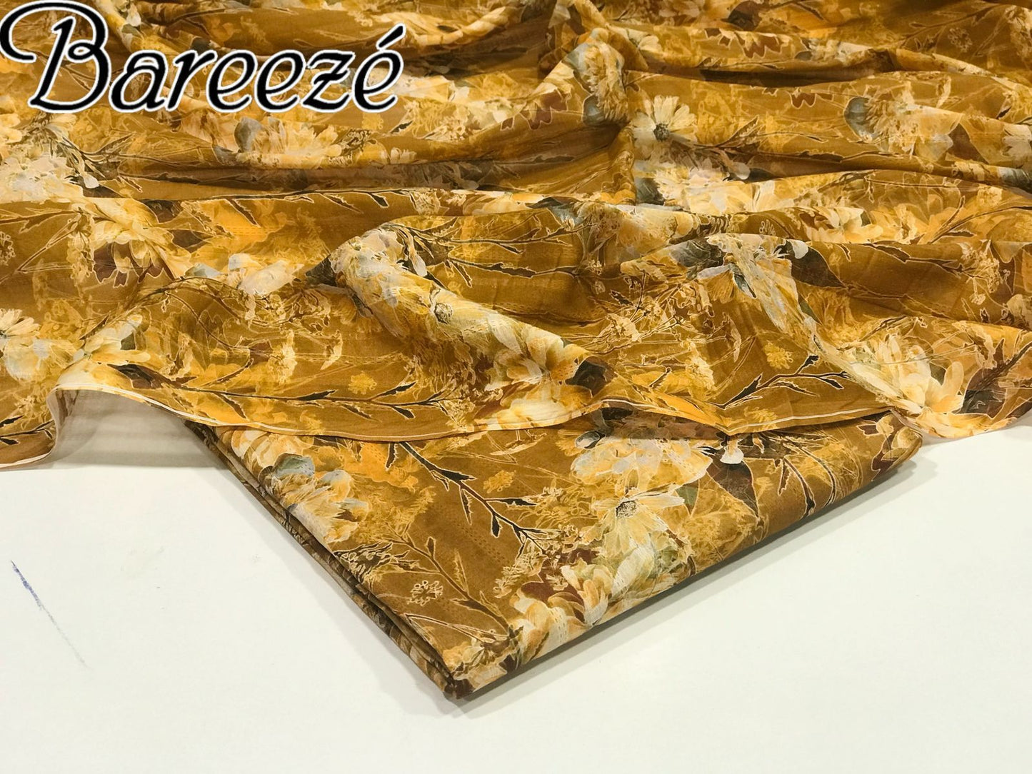 BAREEZE💕 LUXURY NENO KARA, BANA DORIYA LAWN ALLOVER 2PC💕----------29\V