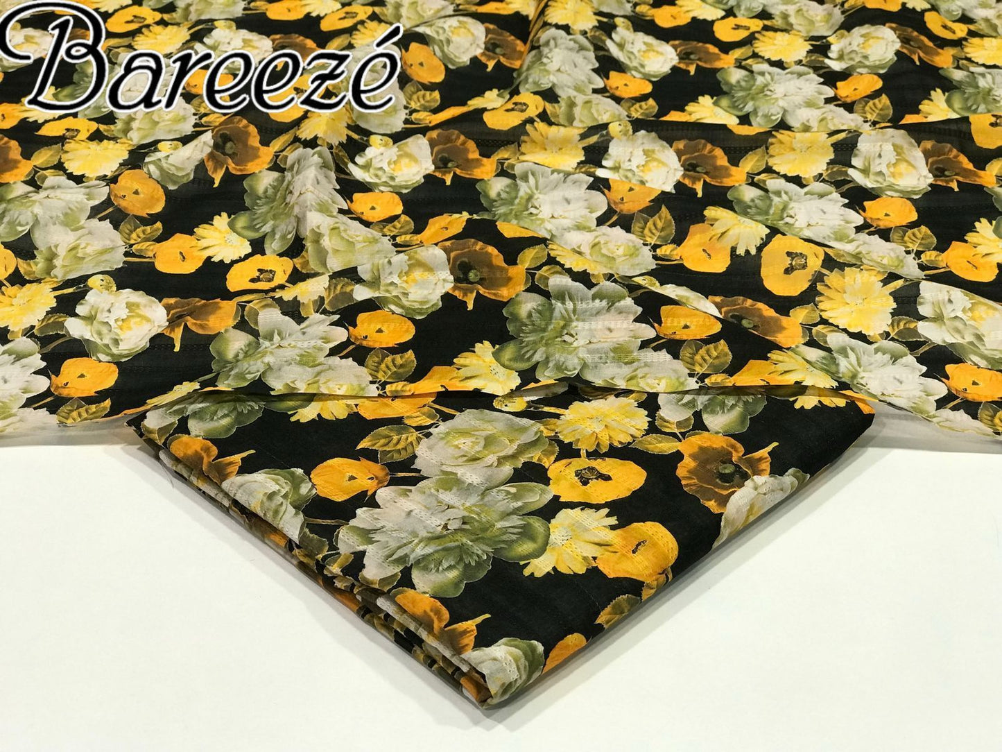 BAREEZE💕 LUXURY NENO KARA, BANA DORIYA LAWN ALLOVER 2PC💕----------29\V