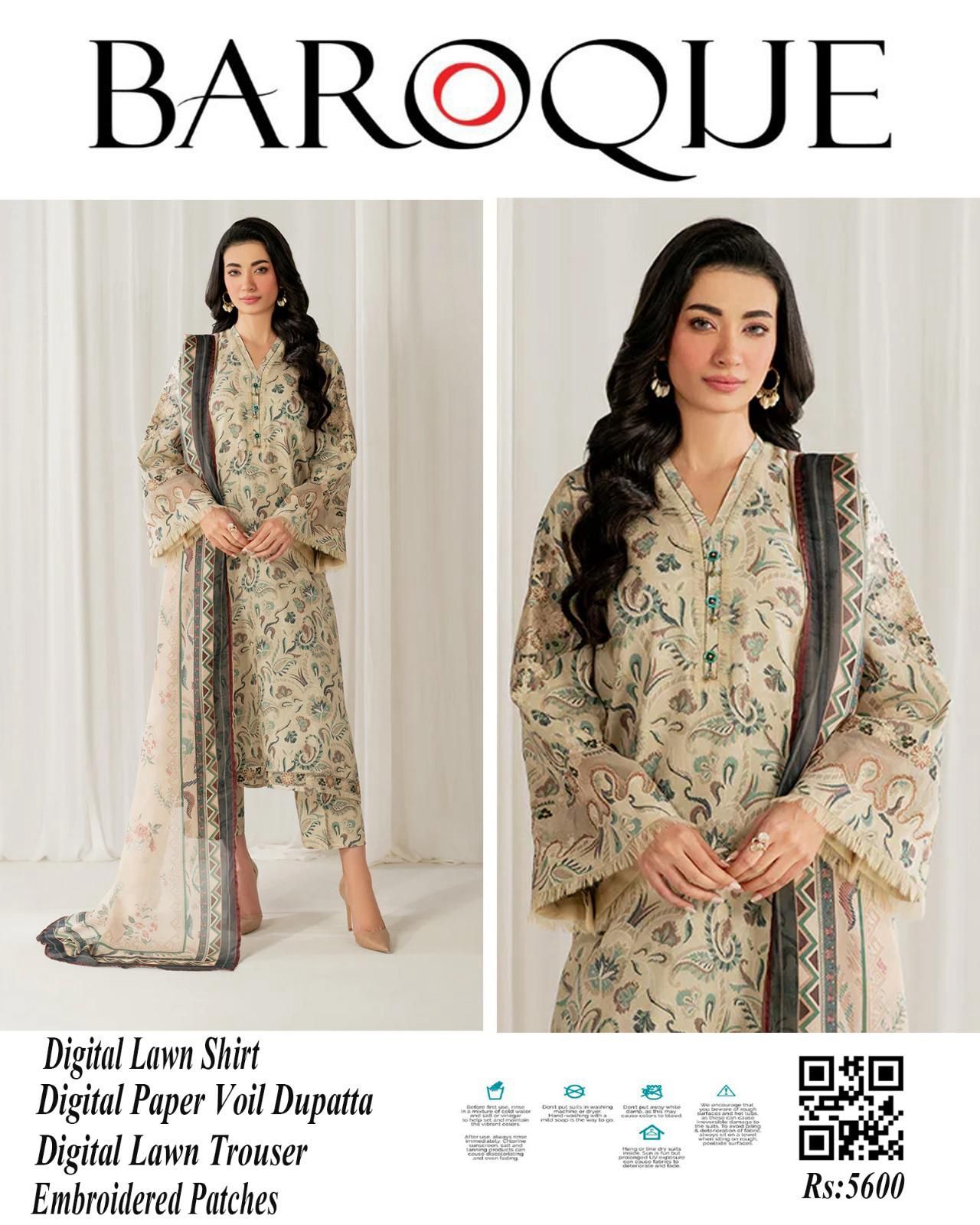 Sapphire Lawn 3 Pieces  - Lawn, 2025----------29\C