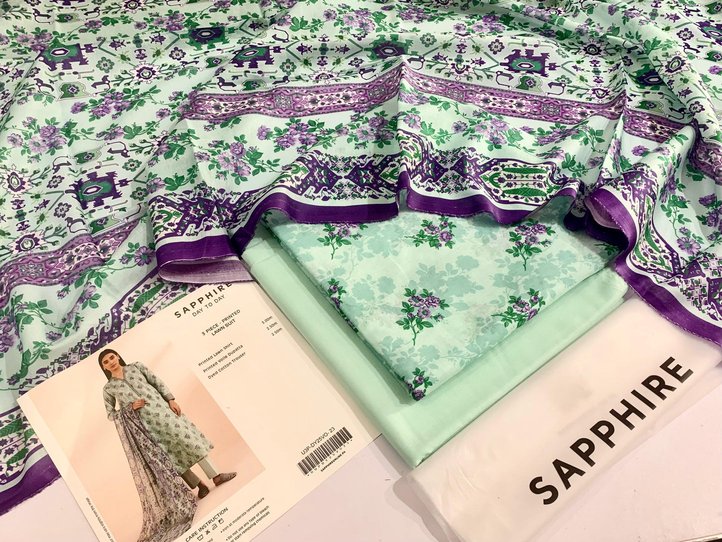 Baroque Premium Digital Printed LAWN  3pc  ----------29\D