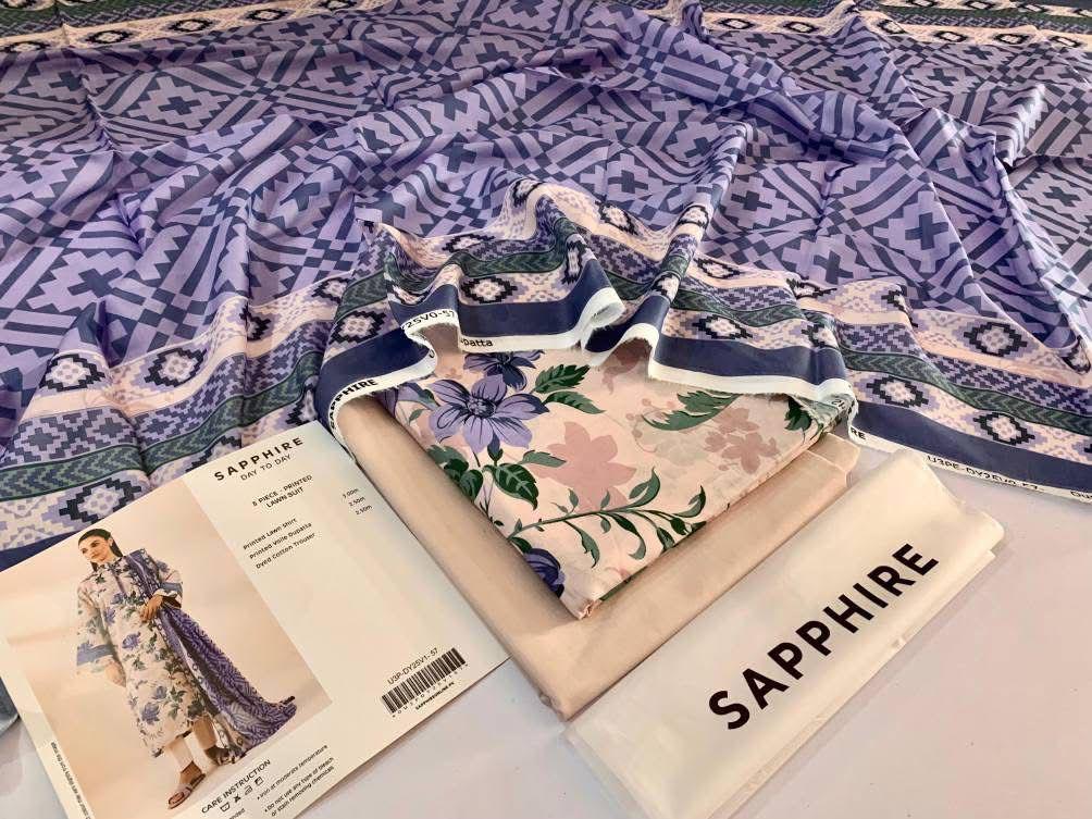 Baroque Premium Digital Printed LAWN  3pc  ----------29\D