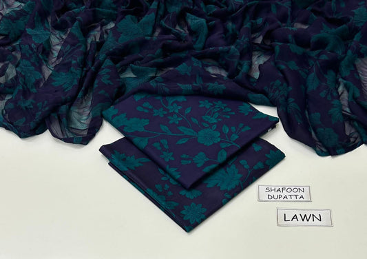 MARIA B Lawn  3pc 90/88----------29\H