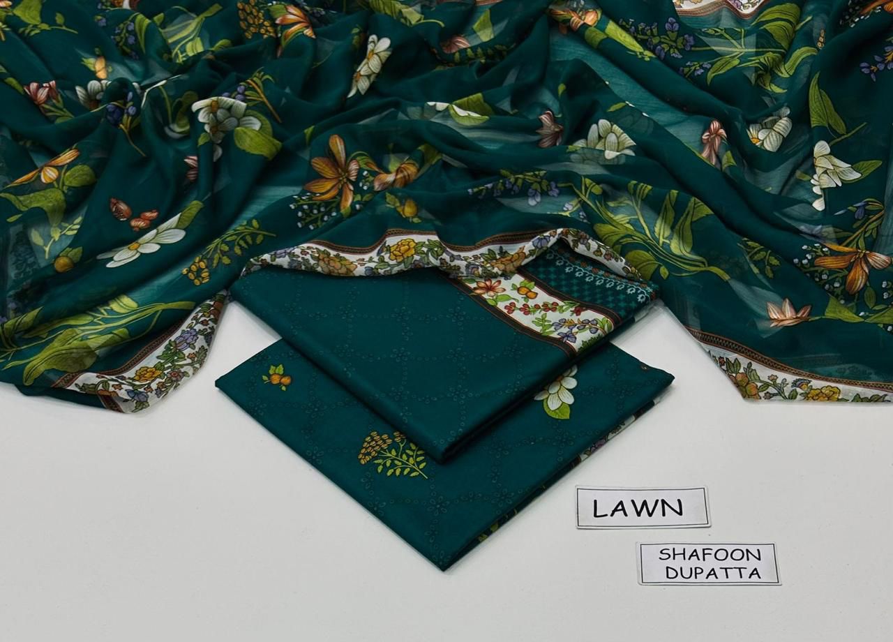 MARIA B Lawn  3pc 90/88----------29\H
