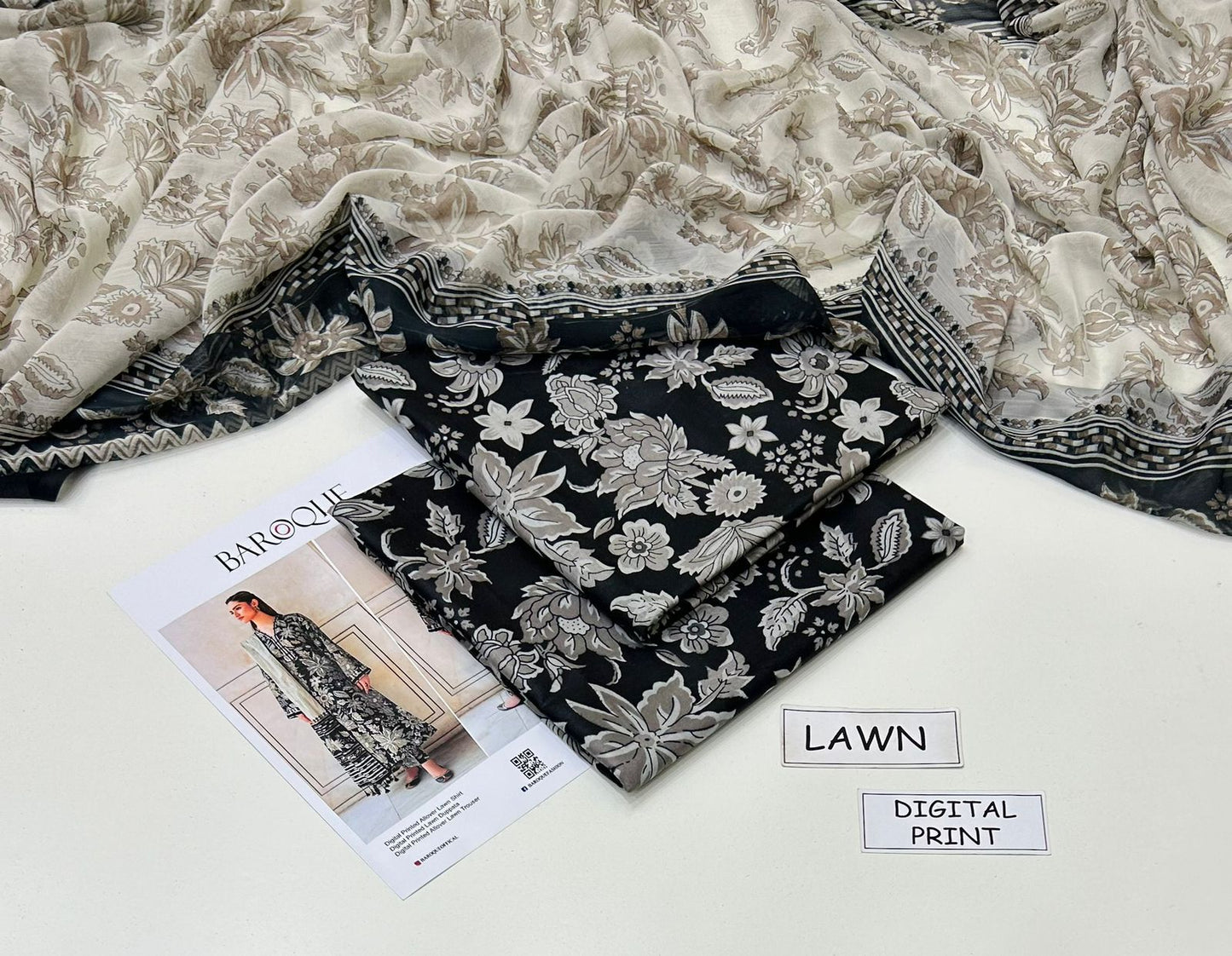 MARIA B Lawn  3pc 90/88----------29\H