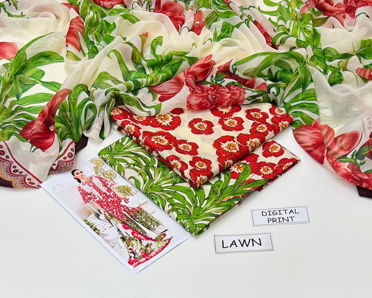 MARIA B Lawn  3pc 90/88----------29\H