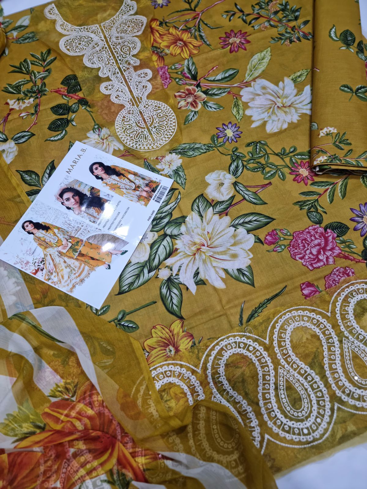 Maria B Lawn  3pc 90/76