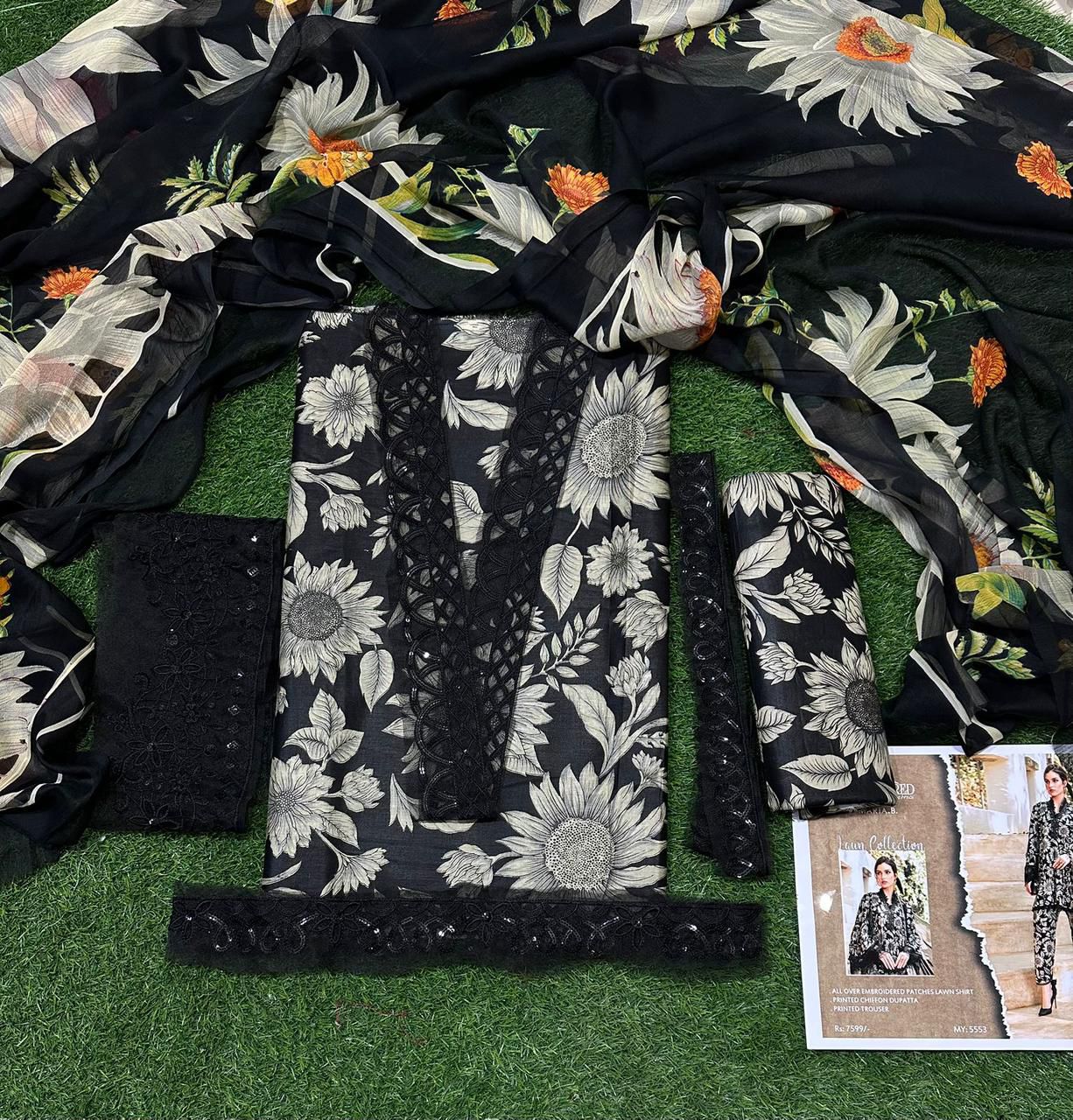 3 Piece Lawn Suit